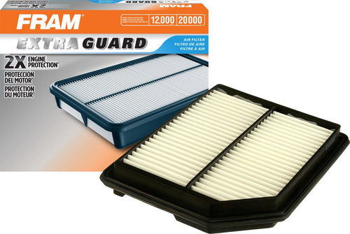 Extra Guard Rigid Rectangular Panel Engine Air Filter Replacement, Easy Install W/ Advanced Engine Protection and Optimal Performance, CA7284