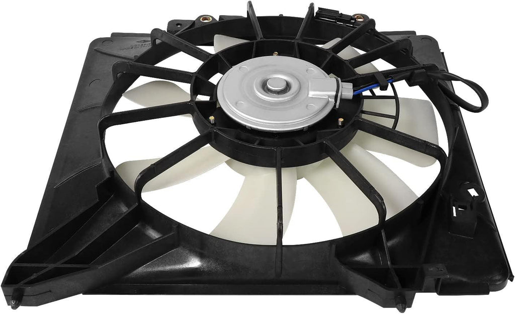 OEM-RF-0693 Factory Style A/C Condenser Fan Assembly Compatible with 09-14 Honda Fit