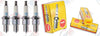 NGK BR8ES-11 Standard Plug Spark Plugs 7986 (Set of 4)