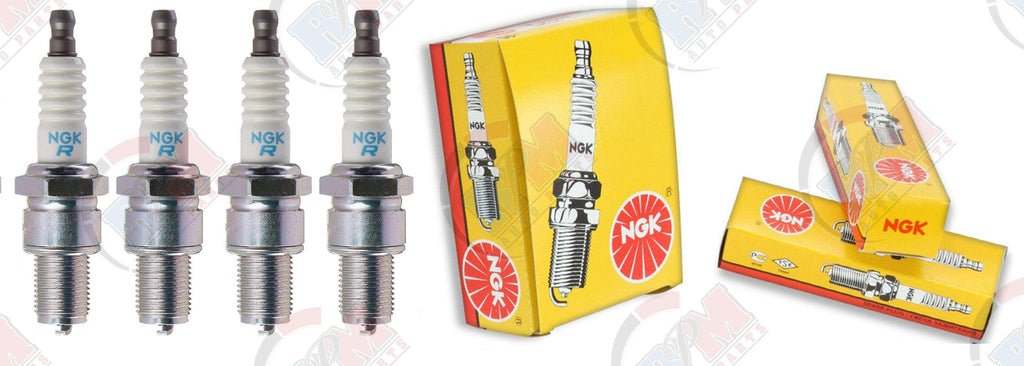 NGK BR8ES-11 Standard Plug Spark Plugs 7986 (Set of 4)