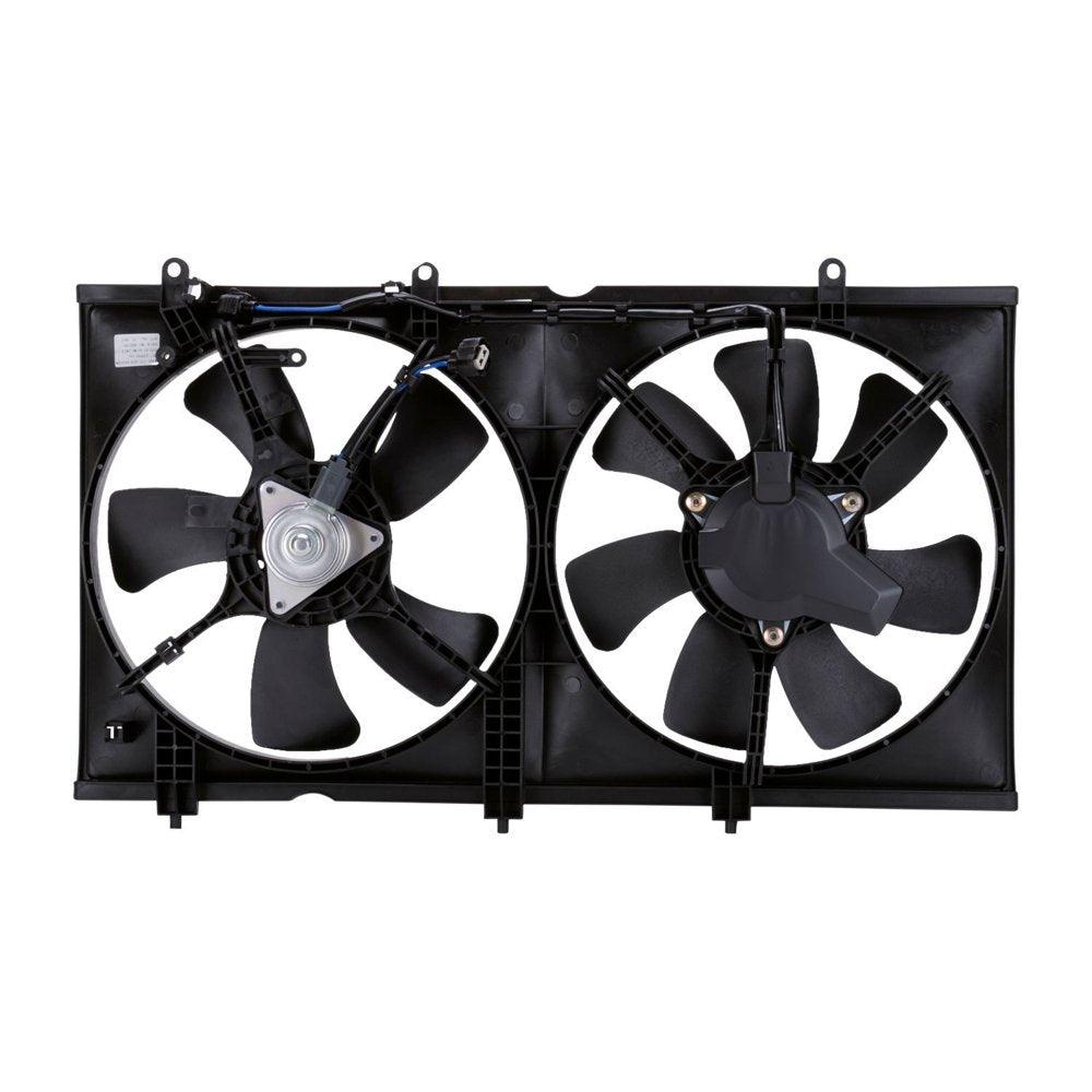 620930 Dual Radiator and Condenser Fan for Mitsubishi Lancer MI3115119