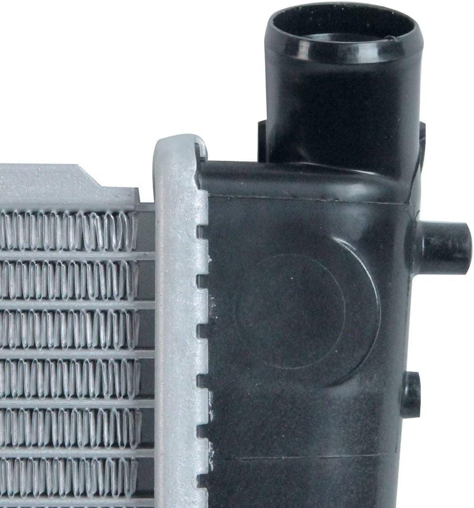 2400 Compatible with Volvo 1-Row Plastic Aluminum Replacement Radiator