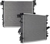 R2957-MT Plastic End-Tank Radiator Compatible with Jeep Wrangler 2007-2018