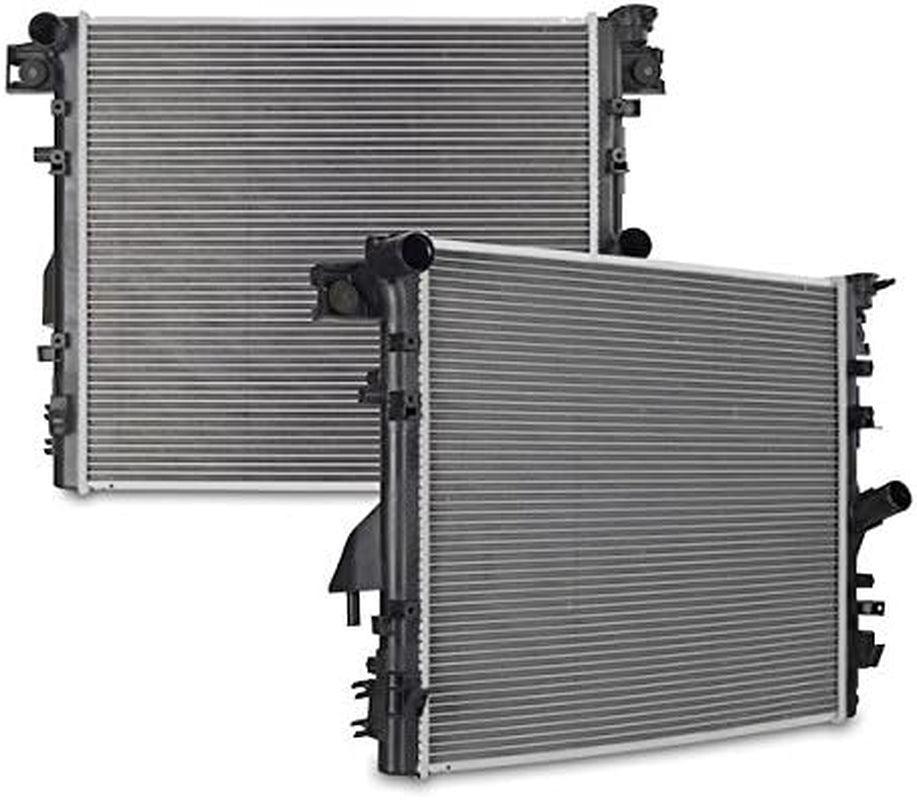 R2957-MT Plastic End-Tank Radiator Compatible with Jeep Wrangler 2007-2018