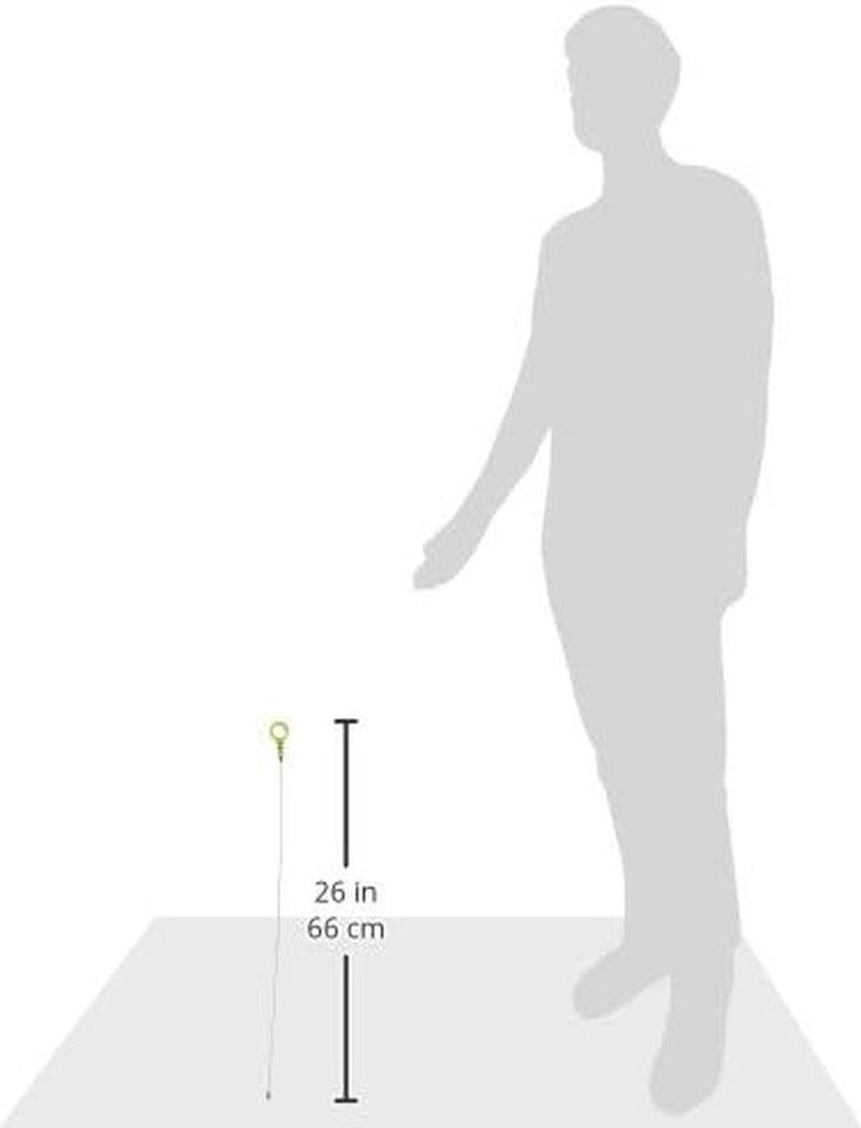 53010445 Engine Oil Dipstick, Silver, Yellow