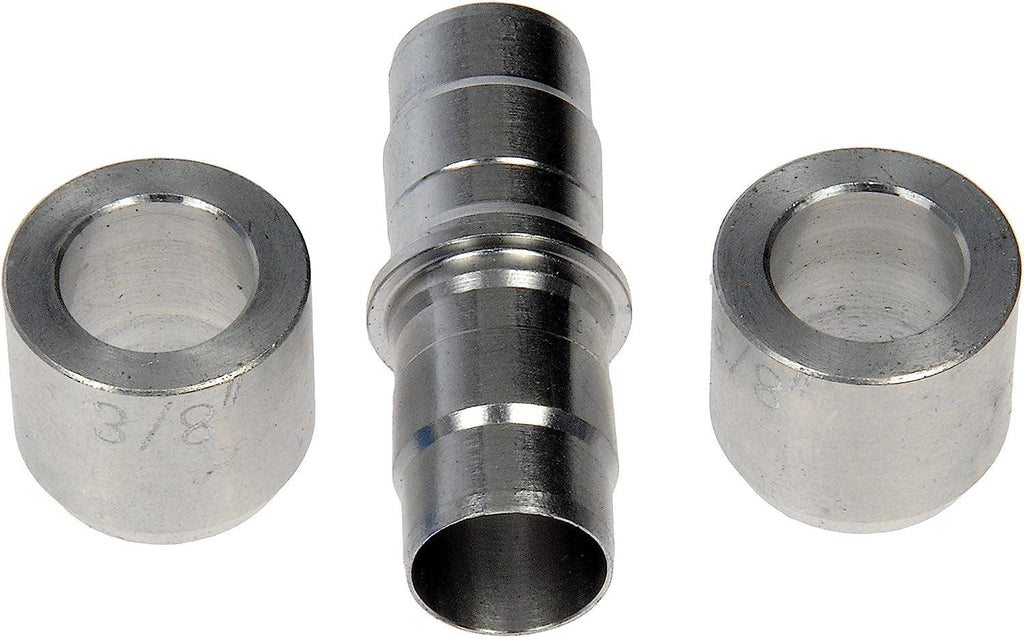 Dorman 800-682 Air Conditioning Aluminum Line Connector- 3/8 In., 8 Pack