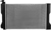 OEM-RA-13106 OE Style Aluminum Cooling Radiator Replacement Compatible with 09-10 Vibe / 09-17 Corolla / 09-14 Matrix AT, 23-5/8" W X 14-9/16" H X 5/8" D, 1-3/8" Inlet, 1-3/8" Outlet