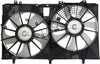 Four Seasons Dual Radiator and Condenser Fan Assembly for RX350, Sienna 76242