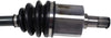 NCV36533 CV Axle Shaft Assembly - Left Front (Driver Side), Black/Silver