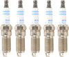 Premium Double Platinum Set of 5 Spark Plugs for Chevrolet GMC Isuzu Hummer