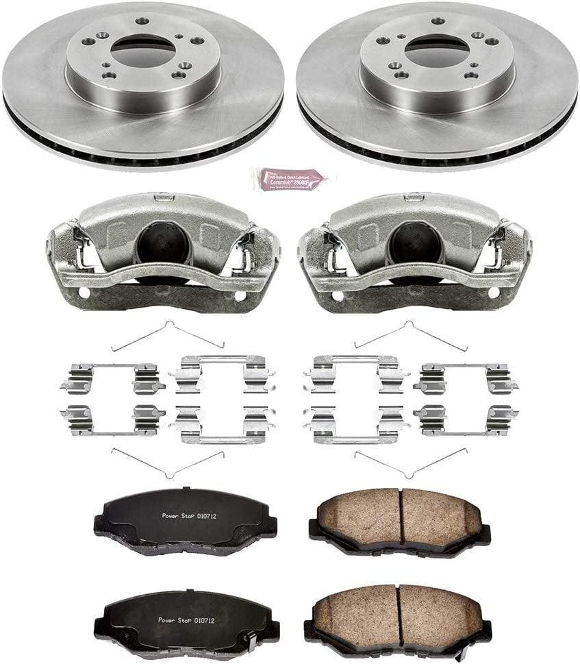 KCOE1043A Autospecialty 1-Click OE Replacement Brake Kit with Calipers