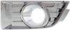 Fog Light Trim Compatible with 2007-2010 Ford Edge Chrome Front, Driver Side