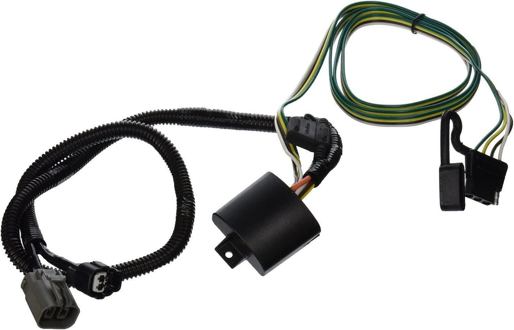 118269 Tow Harness, 4-Way Flat, W/Circuit Protected Modulite® HD Module, Compatable with 2013-2018 Hyundai Santa Fe, 2019-2019 Hyundai Santa Fe XL, 2007-2012 Hyundai Veracruz, 2015-2021 KIA Sedona, 2007-2023 KIA Sorento