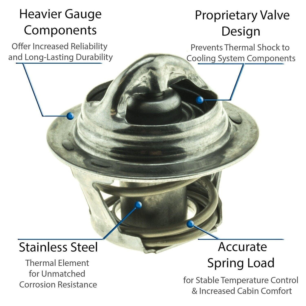 Engine Coolant Thermostat for S10, Sonoma, Metro, Swift, Hombre+More 5203-195