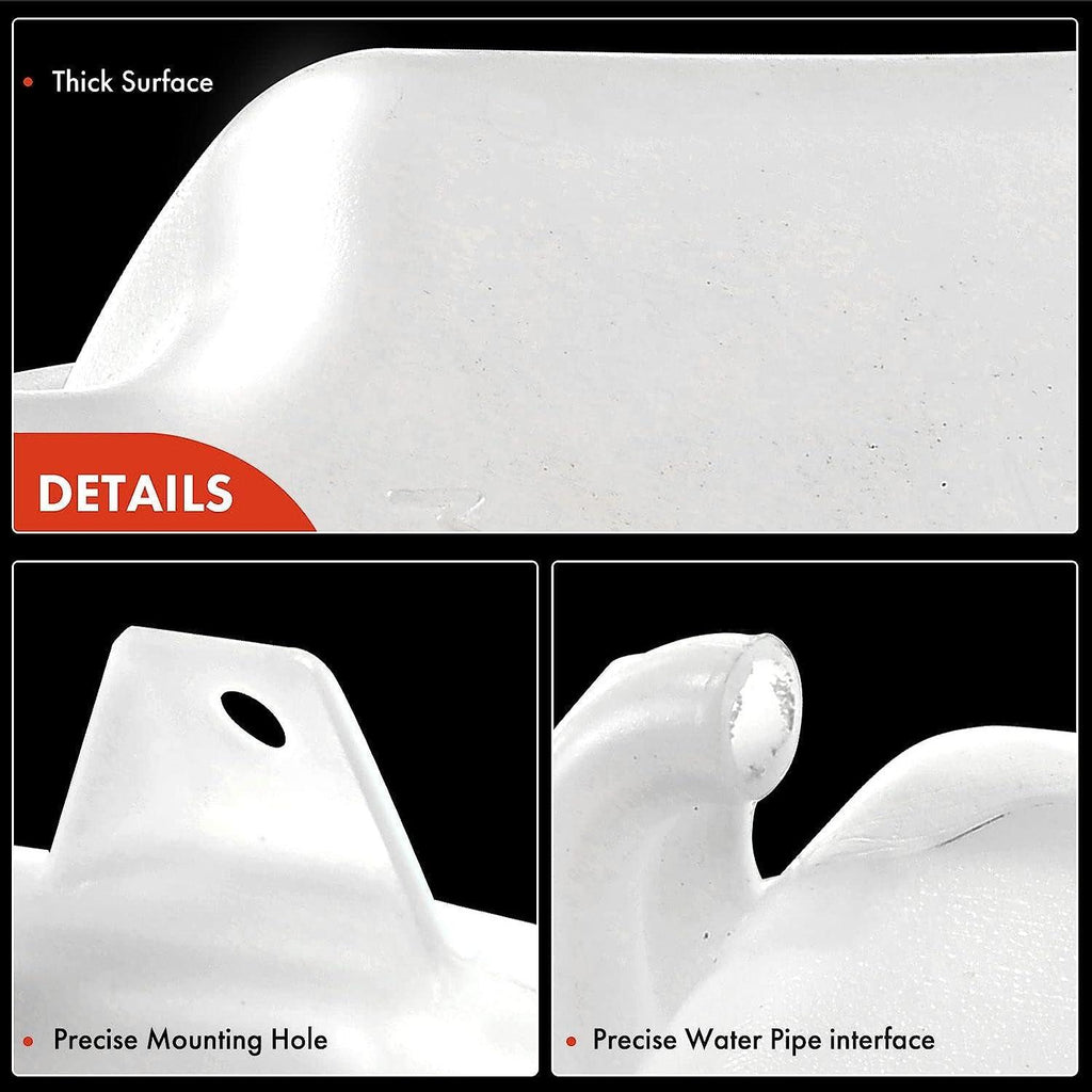 A-Premium Engine Coolant Overflow Recovery Reservoir Tank [W/Cap & Tubing] Compatible with Dodge Caravan Grand Caravan & Chrysler Town & Country 2004-2007, [2.4L 3.3L 3.8L]