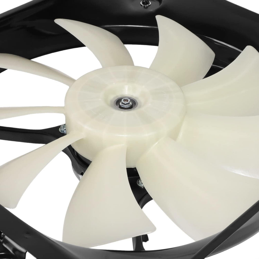 Factory Style Radiator Fan Assembly Compatible with 99-01 ES300 / Camry, 00-03 Solara V6,OEM-RF-1081