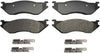 PGD966M Professional Grade Semi-Metallic Disc Brake Pad Set
