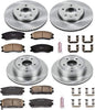 KOE2091 Autospecialty Front and Rear Replacement Brake Kit-Oe Brake Rotors & Ceramic Brake Pads