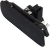 For Ford E-350 Econoline Club Wagon Exterior Door Handle Rear, Driver or Passenger Side - Side Hinged Door Textured Black (1992-2002) | Trim: All Submodels