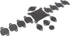 PCE399.1008 Fits Chevy BBC 454 Complete Engine Storage Block off Kit