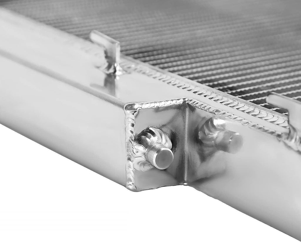 Racing Full Aluminum 2 Row Radiator Compatible with BMW E36 318 323 325 328 M3 E36 1992-1998