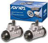 2 Pc ADVICS Rear Drum Brake Wheel Cylinders Compatible with Toyota Corolla 2009-2013