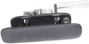 For Ford E-350 Super Duty Exterior Door Handle Rear - Side Sliding Door Smooth Black (1999-2014) | Trim:All Submodels