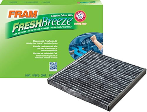 Fresh Breeze Cabin Air Filter Replacement for Car Passenger Compartment W/ Arm and Hammer Baking Soda, Easy Install, CF10157 for Select Lexus Vehicles