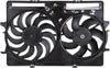 622940 Compatible with AUDI Replacement Cooling Fan Assembly , Black