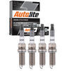 4 Pc Autolite Double Platinum Spark Plugs Compatible with Acura TSX 2.4L L4 2009-2013