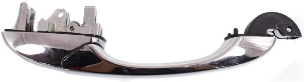Compatible with Dodge Grand Caravan Exterior Door Handle 2008-2019 Driver or Passenger Side | Rear Side | Sliding Door Chrome | Trim:All Submodels | CH1513102 | 4589714AC