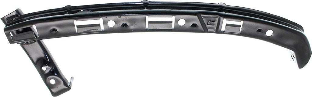 Front, Driver and Passenger Side Bumper Trim Set of 2 Compatible with 2004-2005 Honda Civic Primed - 71140S5A010, HO1089110, 71190S5A010, HO1088110