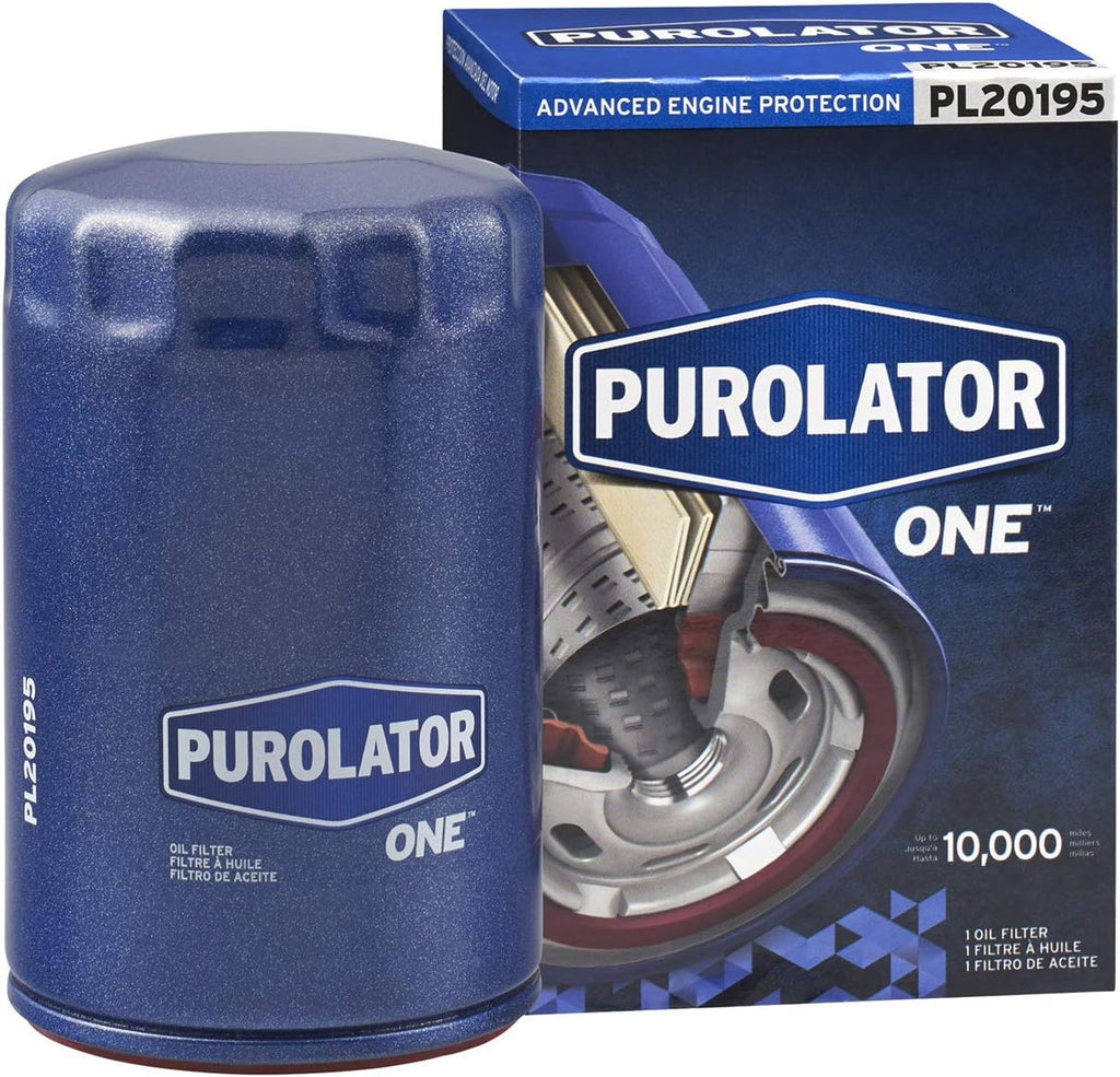 - PL20195 ONE Advanced Engine Protection Spin on Oil Filter Blue