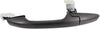 Front and Rear Exterior Door Handle Set of 4 Compatible with 2006-2011 Honda Civic, Fits 2009-2014 Honda Pilot Primed Driver and Passenger Side