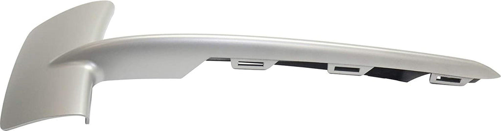 Evan-Fischer Front Bumper Molding Compatible with BMW X5 14-18 Left Grille Cover Primed Type 1 Standard Line