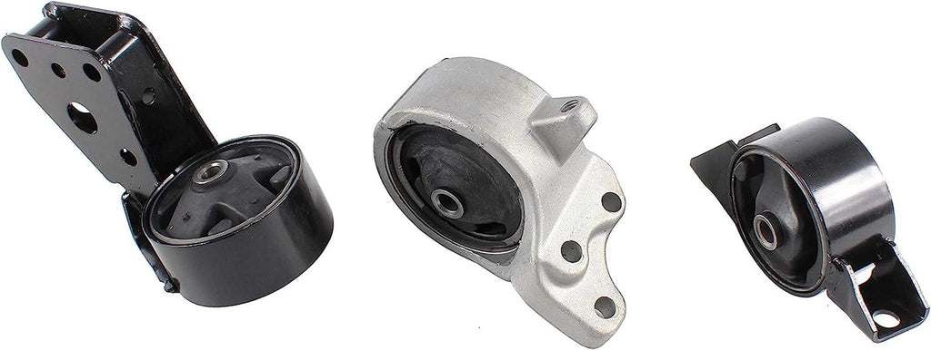 DNJ MMK1053 Complete Engine Motor & Transmission Mount Kit for 1995-1999 / Nissan/Sentra, 200SX / 1.6L / Auto Trans / 3PCS
