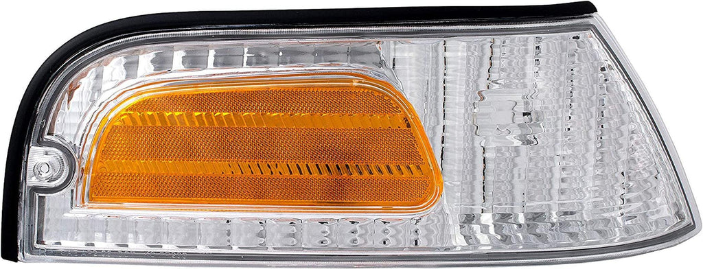 Dorman 1630303 Front Passenger Side Turn Signal/Parking Light Assembly Compatible with Select Ford Models