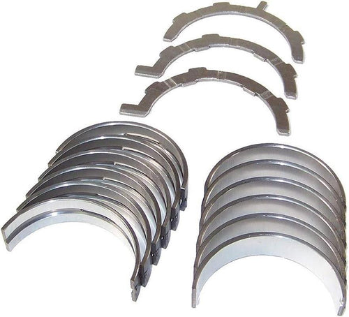 DNJ MB4184 Main Bearings for 1997-2015 / Ford/Super Duty, Excursion, F-250 Super Duty, F-350 Super Duty / 6.8L / SOHC / V10 / 20V, 30V / 415Cid / VIN S, VIN Y