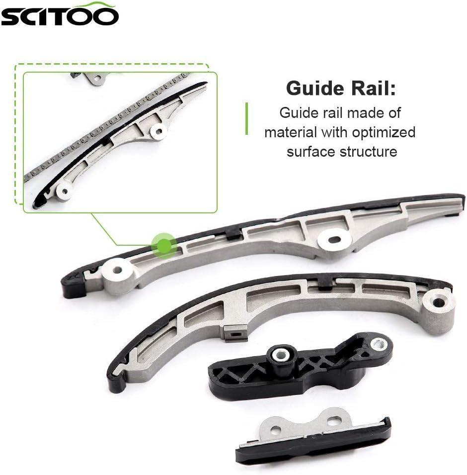 TK4198 AT4Z-6306-A Engine Timing Chain Kit Sets Replaces for Mazda for Ford for Lincoln CX-9 Edge MKX MKZ 3.7L 3.5L