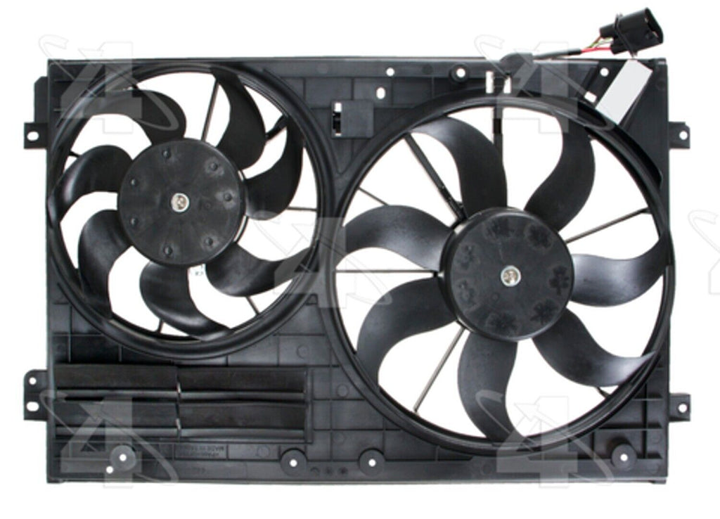 Dual Radiator and Condenser Fan for CC, Passat, TT, TT Quattro+More 76304