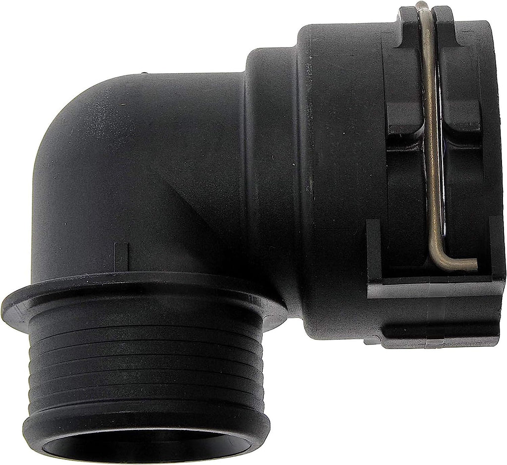 Dorman 800-295 26 Mm ID Heater Hose Connector, Elbow 90 to 26 Mm ID Barbed, Black