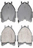 SGD652M Service Grade Semi-Metallic Disc Brake Pad Set