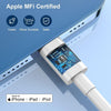 Fast Charger Iphone，[Apple Mfi Certified] 20W PD USB C Wall Charger 4 Pack with 6FT Fast Charging Cable - Fast Charger for Iphone 14/14 Pro Max/13/13 Pro/12/12 Pro/11/11 Pro/Xs, Ipad