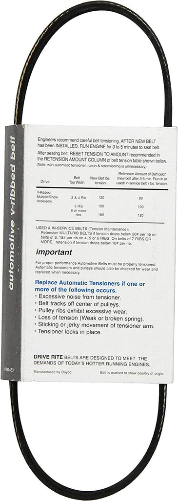 Dayco 5030243DR Serpentine Belt
