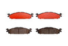 Brembo Front Disc Brake Pad Set for Explorer, Flex, Taurus, MKT, MKS (P24174N)