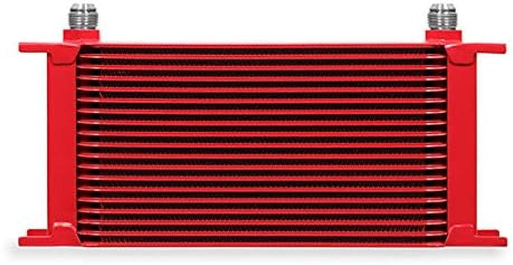 MMOC-19RD Universal 19 Row Oil Cooler, Red