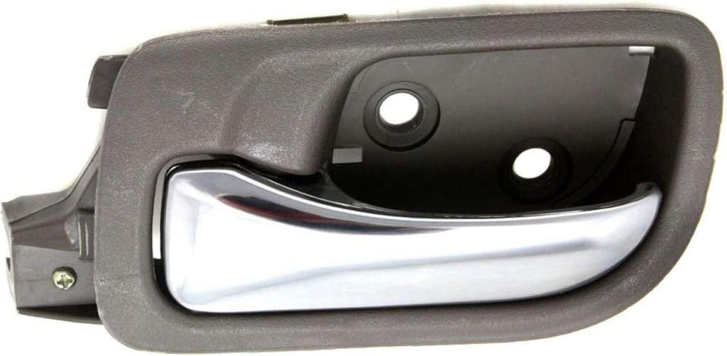 for Honda Accord Interior Door Handle Rear, Driver Side Brown Bezel with Chrome Lever (2003-2007) Trim:All Submodels | HO1552115 | 72660SDAA02ZB