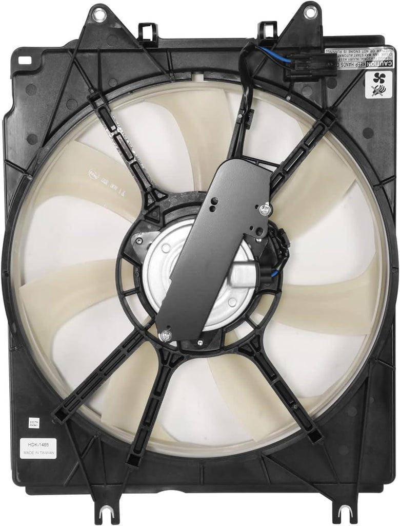 OEM-RF-0739 Factory Style A/C Condenser Fan Assembly Compatible with 17-22 Honda CR-V 1.5L 2.4L