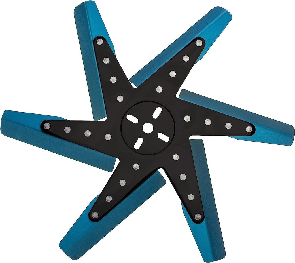 19917 17" High Performance Aluminum Flex Fan Standard Rotation