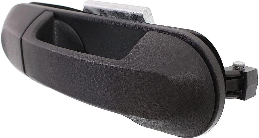 Front Exterior Door Handle Set of 2 Compatible with 2002-2010 Ford Explorer and 2007-2010 Explorer Sport Trac Textured Black Driver and Passenger Side